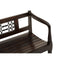 Hamilton Interiors Living Srina Dark Sheesham Wood Bench House of Isabella UK