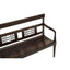 Hamilton Interiors Living Srina Dark Sheesham Wood Bench House of Isabella UK