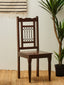 Hamilton Interiors Living Srina Dark Sheesham Wood Dining Chair House of Isabella UK