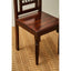 Hamilton Interiors Living Srina Dark Sheesham Wood Dining Chair House of Isabella UK