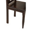 Hamilton Interiors Living Srina Dark Sheesham Wood Dining Chair House of Isabella UK