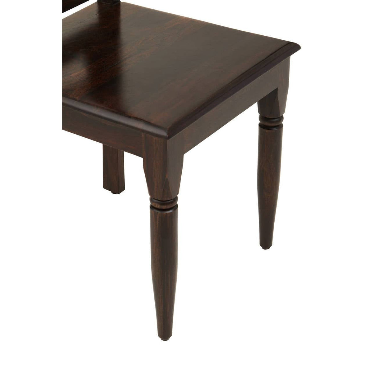 Hamilton Interiors Living Srina Dark Sheesham Wood Dining Chair House of Isabella UK