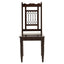 Hamilton Interiors Living Srina Dark Sheesham Wood Dining Chair House of Isabella UK