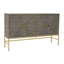 Hamilton Interiors Living Suar Grey Wash Mango Wood Sideboard House of Isabella UK