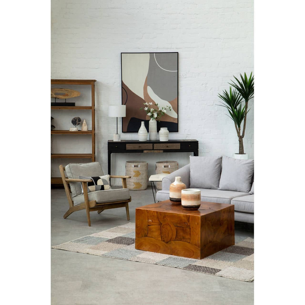 Hamilton Interiors Living Surak Cuboid Coffee Table House of Isabella UK