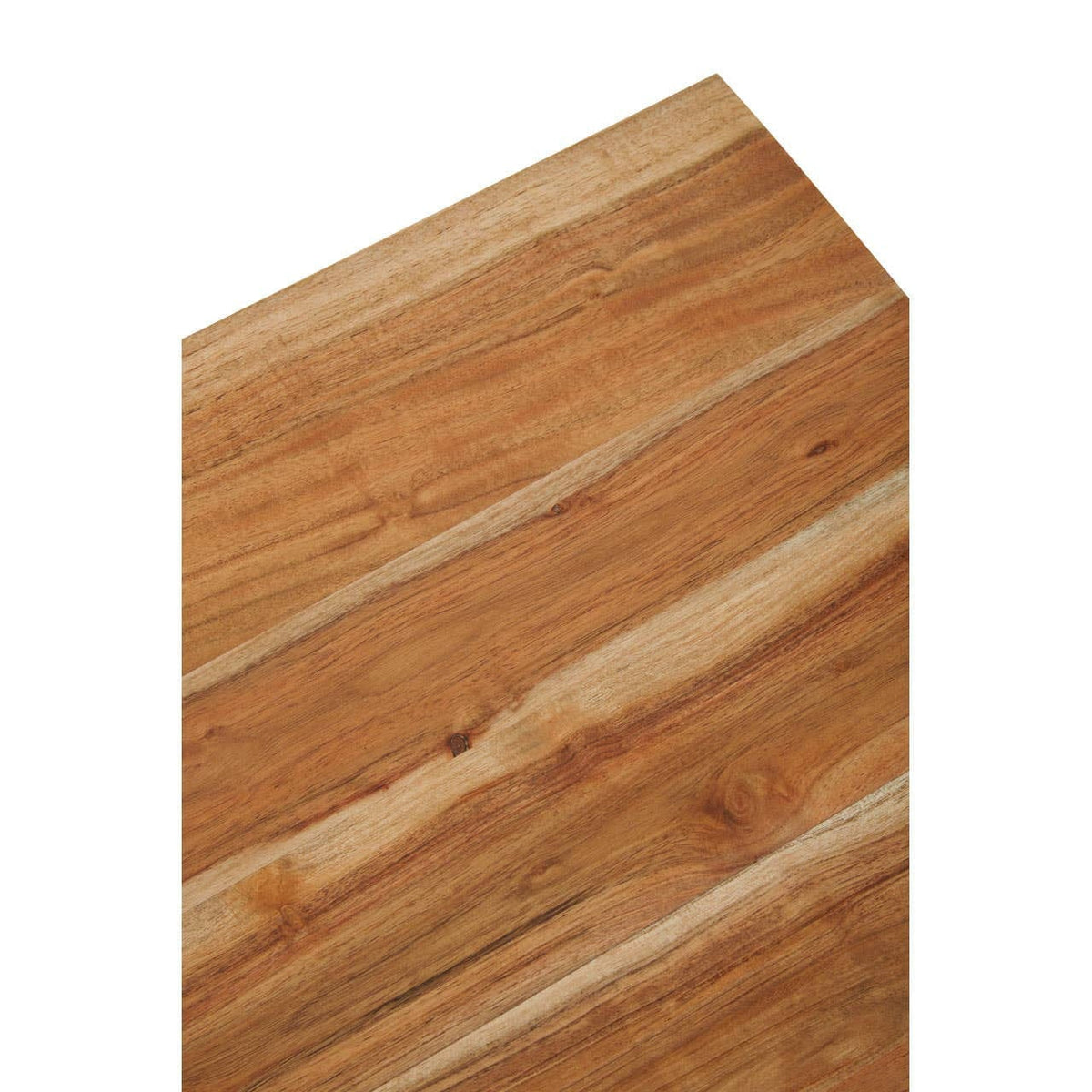 Hamilton Interiors Living Surax Acacia Wood with Black Legs Side Table House of Isabella UK