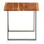 Hamilton Interiors Living Surax Acacia Wood with Black Legs Side Table House of Isabella UK
