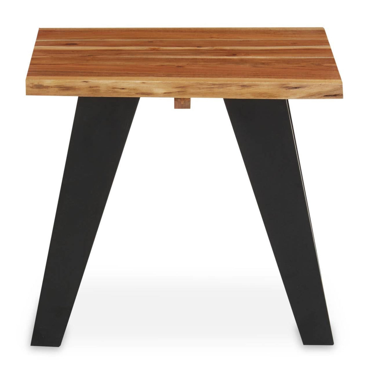 Hamilton Interiors Living Surax Acacia Wood with Black Legs Side Table House of Isabella UK