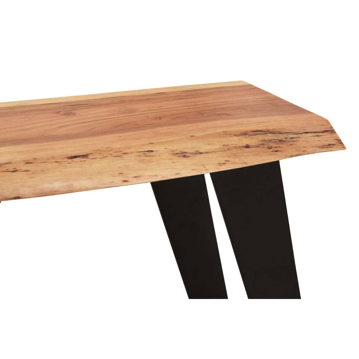 Hamilton Interiors Living Surax Acacia Wood with Live Edge Bench House of Isabella UK