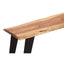 Hamilton Interiors Living Surax Acacia Wood with Live Edge Bench House of Isabella UK