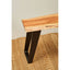 Hamilton Interiors Living Surax Acacia Wood with Live Edge Bench House of Isabella UK