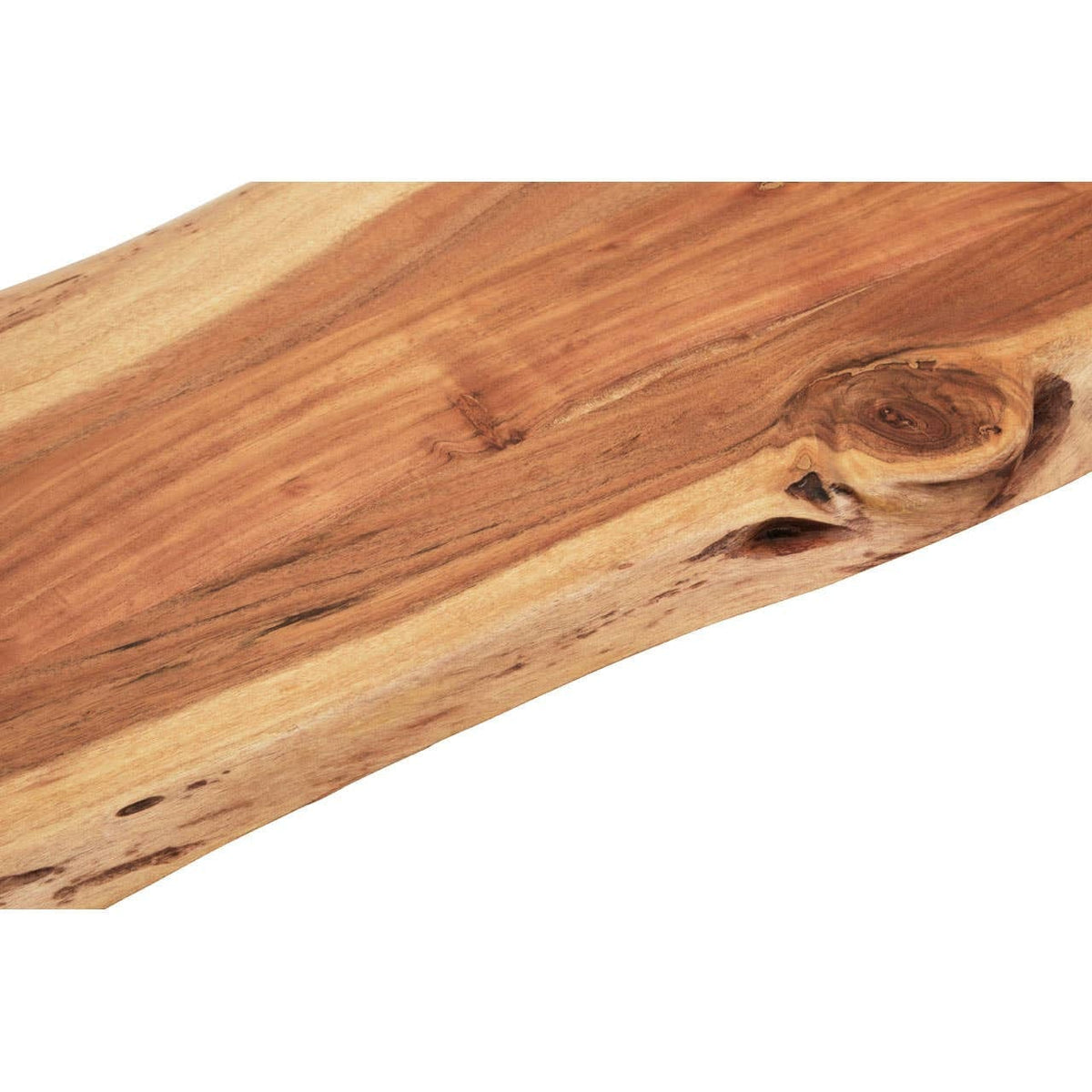 Hamilton Interiors Living Surax Acacia Wood with Live Edge Bench House of Isabella UK