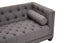 Hamilton Interiors Living Surina 2 Seat Grey Fabric Sofa House of Isabella UK