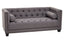 Hamilton Interiors Living Surina 2 Seat Grey Fabric Sofa House of Isabella UK