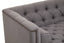 Hamilton Interiors Living Surina 2 Seat Grey Fabric Sofa House of Isabella UK