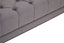Hamilton Interiors Living Surina 2 Seat Grey Fabric Sofa House of Isabella UK