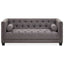 Hamilton Interiors Living Surina 2 Seat Grey Fabric Sofa House of Isabella UK