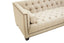 Hamilton Interiors Living Surina 3 Seat Stone Fabric Sofa House of Isabella UK