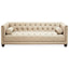 Hamilton Interiors Living Surina 3 Seat Stone Fabric Sofa House of Isabella UK
