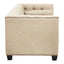 Hamilton Interiors Living Surina 3 Seat Stone Fabric Sofa House of Isabella UK