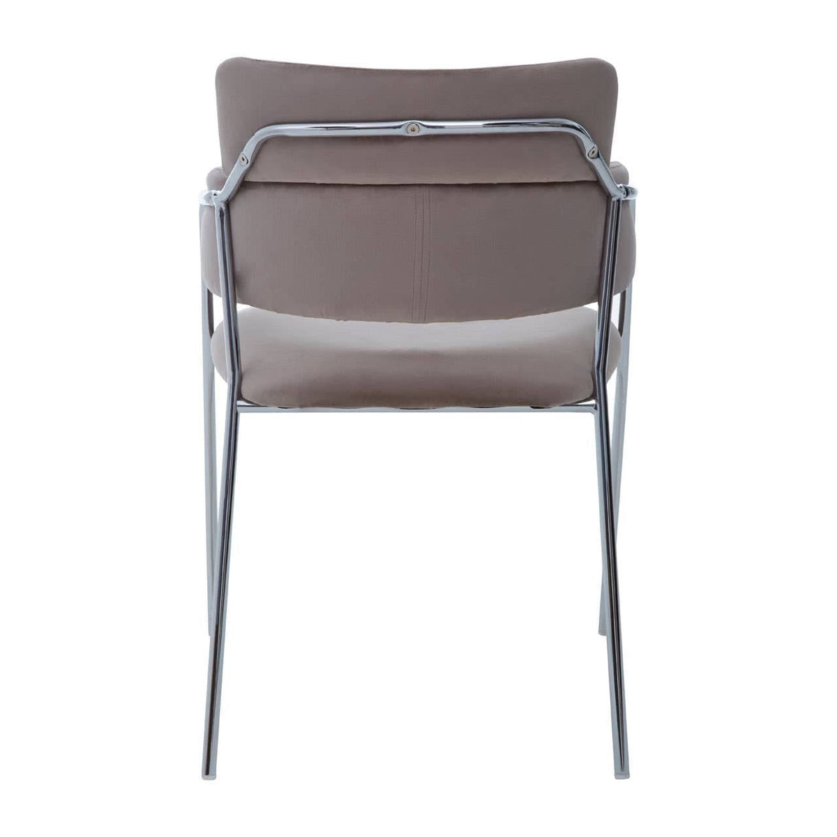Hamilton Interiors Living Tamzin Mink Velvet Dining Chair House of Isabella UK