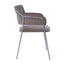 Hamilton Interiors Living Tamzin Mink Velvet Dining Chair House of Isabella UK