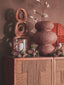 Hamilton Interiors Living Teora Paper Rope Detail Two Door Mango Wood Cabinet House of Isabella UK