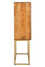 Hamilton Interiors Living Teora Paper Rope Detail Two Door Mango Wood Cabinet House of Isabella UK