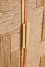 Hamilton Interiors Living Teora Paper Rope Detail Two Door Mango Wood Cabinet House of Isabella UK