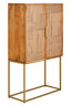 Hamilton Interiors Living Teora Paper Rope Detail Two Door Mango Wood Cabinet House of Isabella UK