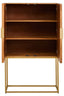 Hamilton Interiors Living Teora Paper Rope Detail Two Door Mango Wood Cabinet House of Isabella UK
