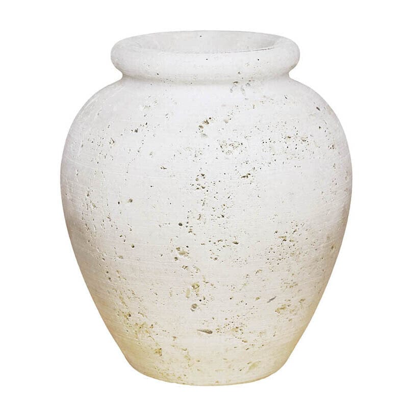 Hamilton Interiors Living Tibor Travertine Vase House of Isabella UK