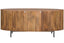 Hamilton Interiors Living Torello Two Door Three Drawer Mango Wood Oval Sideboard House of Isabella UK