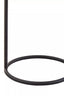 Hamilton Interiors Living Trosa Black Hanging Top Side Table House of Isabella UK