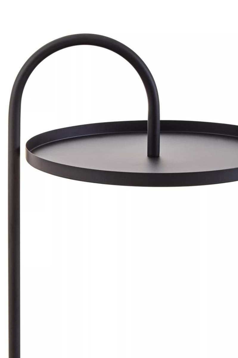 Hamilton Interiors Living Trosa Black Hanging Top Side Table House of Isabella UK