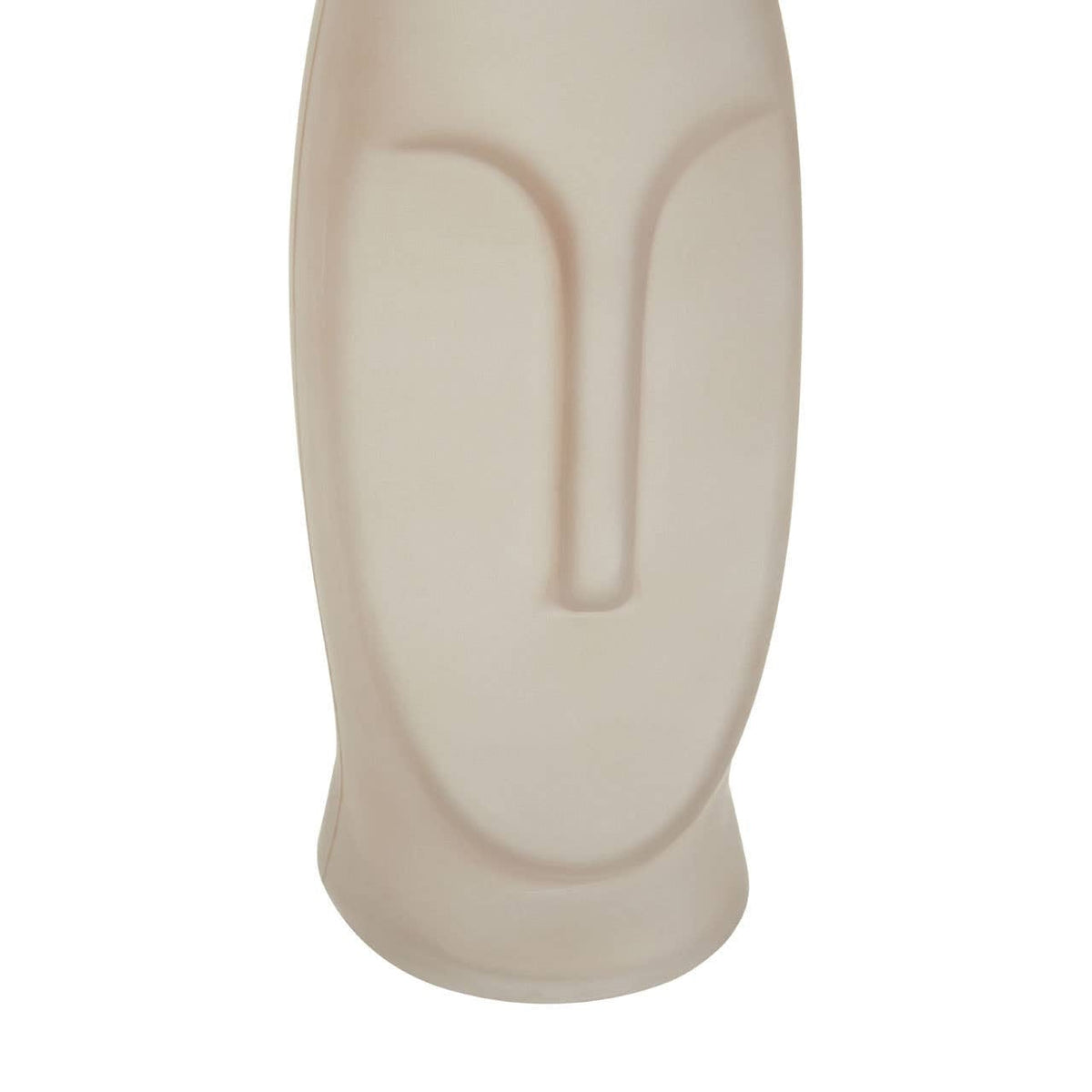 Hamilton Interiors Living Viso Grey Small Face Design Vase House of Isabella UK