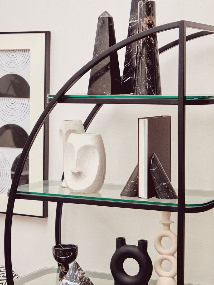 Hamilton Interiors Living Viso Large Face Design Vase House of Isabella UK