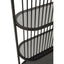 Hamilton Interiors Living Vogue Five Tier Black Shelf Unit House of Isabella UK