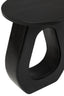 Hamilton Interiors Living Walsa Black Finish Mango Wood Accent Table House of Isabella UK