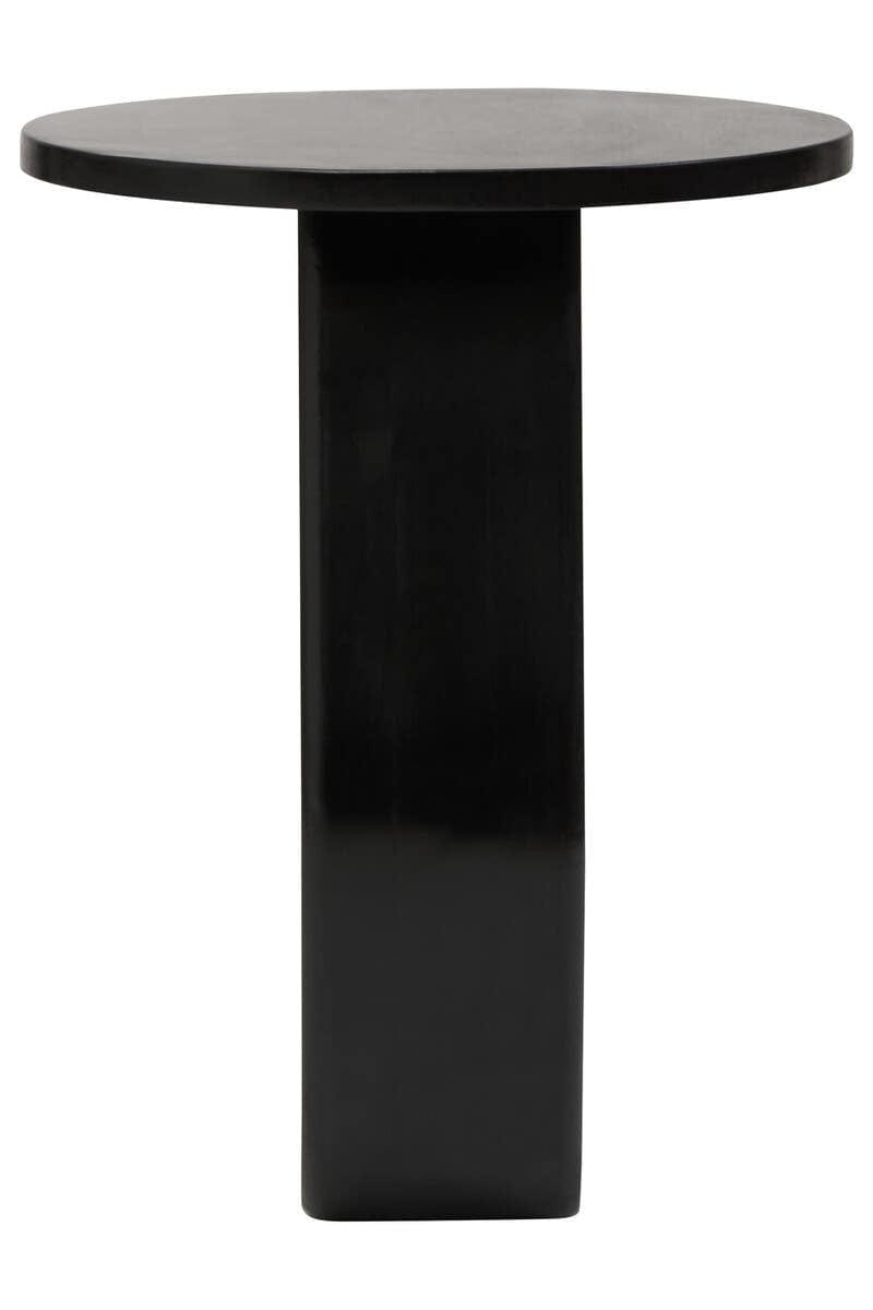 Hamilton Interiors Living Walsa Black Finish Mango Wood Accent Table House of Isabella UK