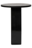 Hamilton Interiors Living Walsa Black Finish Mango Wood Accent Table House of Isabella UK