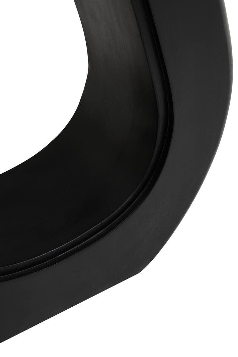 Hamilton Interiors Living Walsa Black Finish Mango Wood Accent Table House of Isabella UK