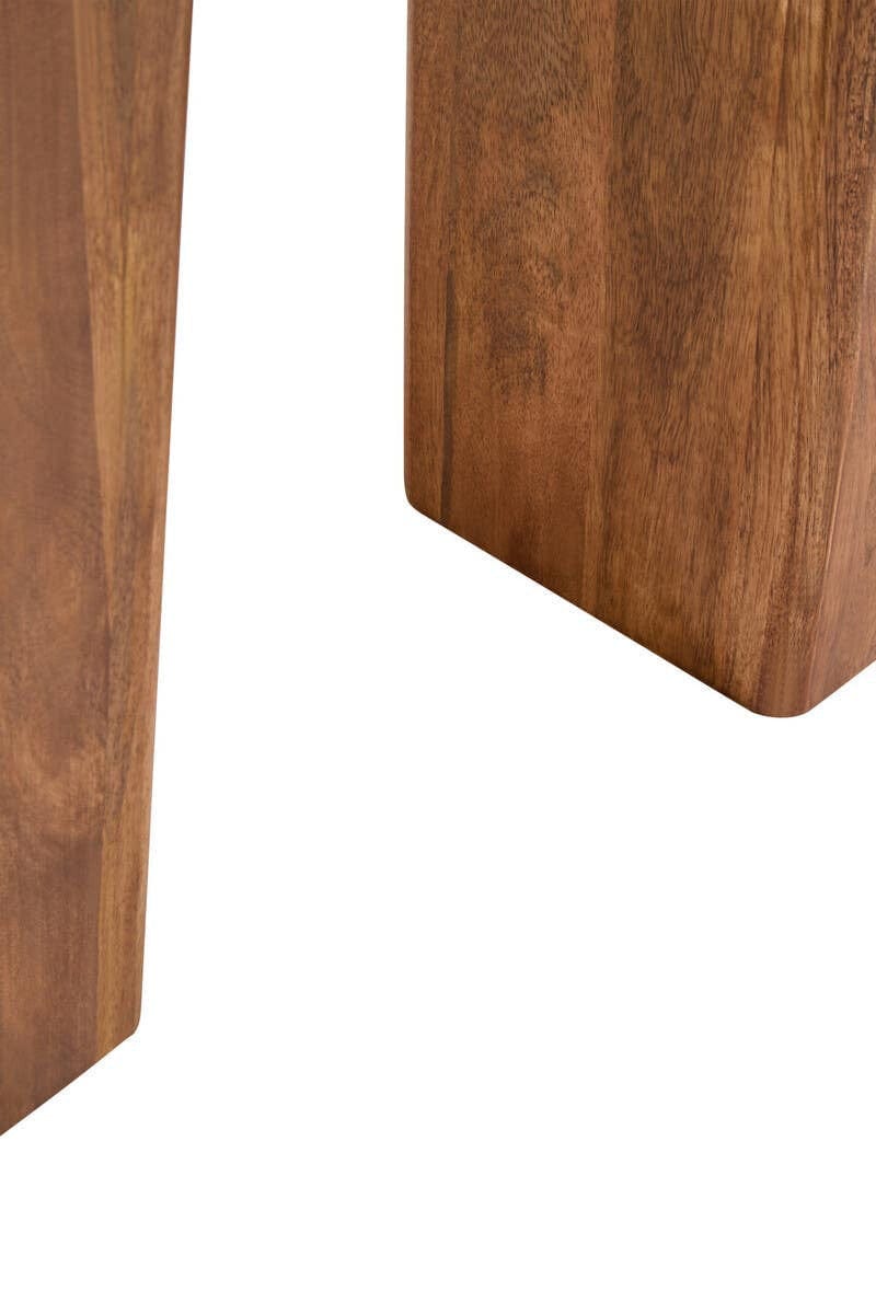 Hamilton Interiors Living Walsa Natural Finish Mango Wood Coffee Table House of Isabella UK