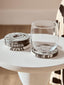 Hamilton Interiors Living Walsa Whitewash Mango Wood Circle Column Detail Side Table House of Isabella UK