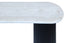Hamilton Interiors Living Walton Travertine Top Console Table with Black Acacia Wood Legs House of Isabella UK