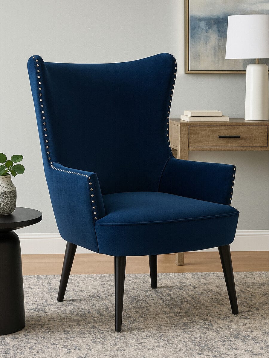 Hamilton Interiors Living Wexley Wingback Lounge Chair House of Isabella UK