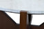 Hamilton Interiors Living Winton Travertine Top Coffee Table With Acacia Wood Frame House of Isabella UK