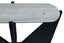 Hamilton Interiors Living Winton Travertine Top Console Table With Black Acacia Wood Frame House of Isabella UK