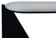 Hamilton Interiors Living Winton Travertine Top Console Table With Black Acacia Wood Frame House of Isabella UK
