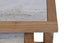 Hamilton Interiors Living Womad Large Set Of 2 Wooden Side Tables With Travertine Tops House of Isabella UK